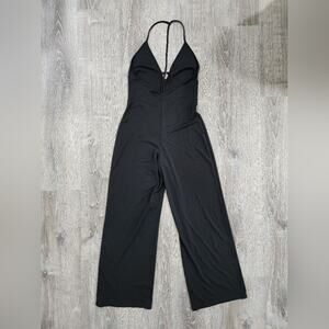 Victoria's Secret Open Back Spaghetti Strap Wide Leg Lightweight Romper sz S